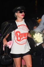 LADY GAGA Leaves Milk Studios in New York 07/11/2018