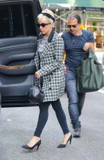 LADY GAGA Out and About in New York 07/11/2018