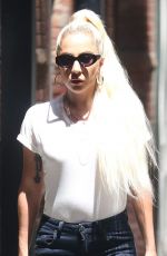 LADY GAGA Out and About in New York 07/13/2018