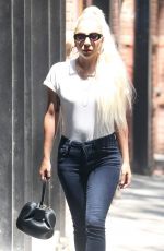 LADY GAGA Out and About in New York 07/13/2018