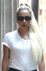 LADY GAGA Out and About in New York 07/13/2018