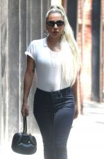 LADY GAGA Out and About in New York 07/13/2018