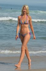 LADY VICTORIA HERVEY in Bikini at a Beach in Los Angeles 07/07/2018