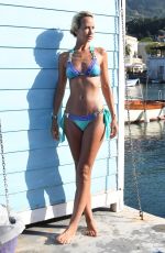 LADY VICTORIA HERVEY in Bikini at Hotel Regina Isabella in Ischia 07/21/2018