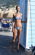 LADY VICTORIA HERVEY in Bikini at Hotel Regina Isabella in Ischia 07/21/2018