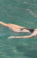 LADY VICTORIA HERVEY in Swimsuit in Hotel Regina Isabella in Ischia 07/19/2018