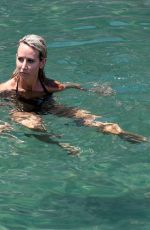 LADY VICTORIA HERVEY in Swimsuit in Hotel Regina Isabella in Ischia 07/19/2018