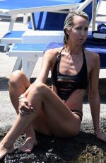 LADY VICTORIA HERVEY in Swimsuit in Hotel Regina Isabella in Ischia 07/19/2018