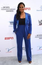 LAILA ALI at 4th Annual Sports Humanitarian Awards in Los Angeles 07/17/2018