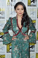 LANA CONDOR and MARIA GABRIELA DE FARIA at Deadly ClassPress Room at Comic-con in San Diego 07/22/2018