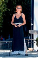 LARA BINGLE at Gracias Madre in West Hollywood 07/24/18