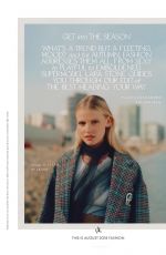 LARA STONE in Elle Magazine, UK August 2018