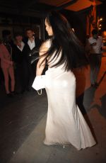 LAURA ALICIA SUMMERS Leaves Umbrella Ball in Manchester 07/07/2018