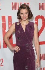 LAUREN COHAN at Mile 22 Photocall in Los Angeles 07/28/2018
