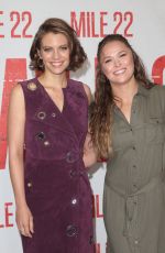 LAUREN COHAN at Mile 22 Photocall in Los Angeles 07/28/2018