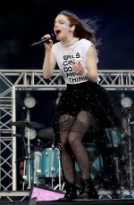 LAUREN MAYBERRY Performs at Wireless Festival in Finsbury Park in London 07/08/2018