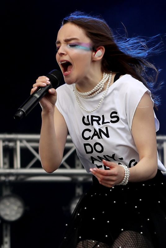 LAUREN MAYBERRY Performs at Wireless Festival in Finsbury Park in London 07/08/2018