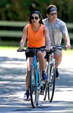 LEA MICHELE and Zandy Reich Out for a Bike Ride in New York 07/09/2018