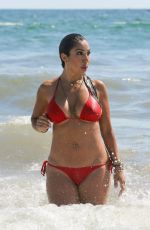 LIANA MENDOZA in Bikini at a Beach in Malibu 07/03/2018