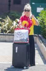 LILY ALLEN Arrives Back in London 07/03/2018
