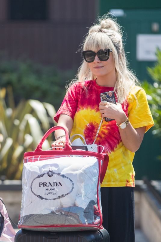 LILY ALLEN Arrives Back in London 07/03/2018
