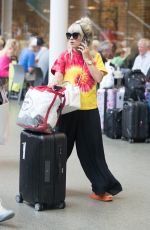 LILY ALLEN Arrives Back in London 07/03/2018