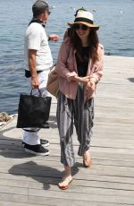 LILY COLLINS Arrives at Hotel Regina Isabella in Ischia Porto 07/14/2018