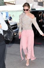 LILY JAMES at ABC Studio in New York 07/18/2018