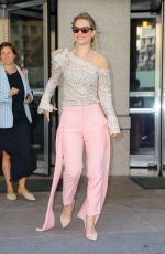 LILY JAMES at ABC Studio in New York 07/18/2018