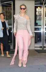 LILY JAMES at ABC Studio in New York 07/18/2018