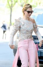 LILY JAMES at ABC Studio in New York 07/18/2018