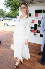 LILY JAMES at Audi Polo Challenge at Coworth Park 07/01/2018
