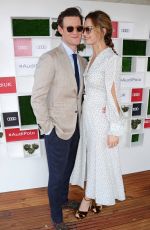LILY JAMES at Audi Polo Challenge at Coworth Park 07/01/2018
