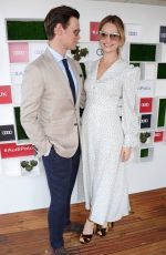 LILY JAMES at Audi Polo Challenge at Coworth Park 07/01/2018