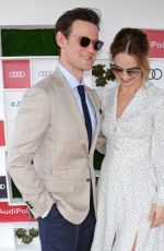 LILY JAMES at Audi Polo Challenge at Coworth Park 07/01/2018