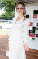 LILY JAMES at Audi Polo Challenge at Coworth Park Polo Club 07/01/2018