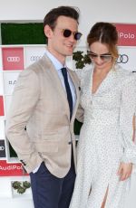 LILY JAMES at Audi Polo Challenge at Coworth Park Polo Club 07/01/2018
