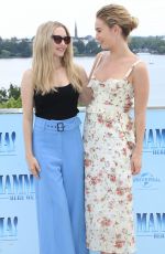 LILY JAMES at Mamma Mia! Here We Go Again Photocall in Hamburg 07/12/2018