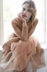 LILY JAMES for Vanity Fair Magazine, Italy August 2018
