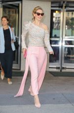 LILY JAMES Leaves ABC Studios in New York 07/18/2018