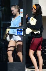 LILY-ROSE DEPP at a Gym in Los Angeles 07/24/2018