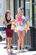 LILY-ROSE DEPP at a Gym in Los Angeles 07/24/2018
