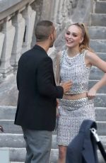 LILY-ROSE DEPP at Vogue Paris Foundation Gala in Paris 07/03/2018