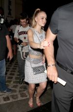 LILY-ROSE DEPP at Vogue Paris Foundation Gala in Paris 07/03/2018