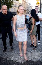 LILY-ROSE DEPP at Vogue Paris Foundation Gala in Paris 07/03/2018
