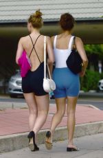 LILY-ROSE DEPP in Tights Out in Los Angeles 07/18/2018