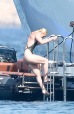LINDSEY VONN in Swimsuit on Holiday in Sardinia 07/04/2018
