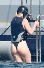 LINDSEY VONN in Swimsuit on Holiday in Sardinia 07/04/2018
