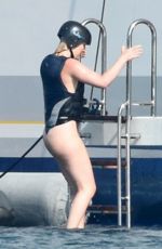 LINDSEY VONN in Swimsuit on Holiday in Sardinia 07/04/2018