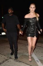 LINDSEY VONN Leaves 2018 Espy Awards in Los Angeles 07/18/2018